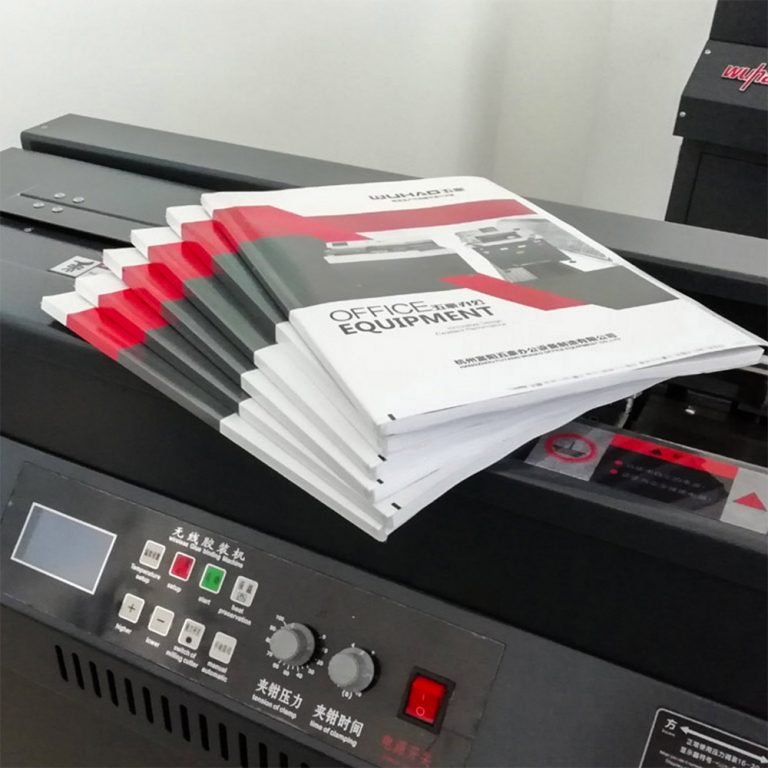 Perfect Glue Binding Machine 50B+ Laser, CNC,Heat Press & Engraving