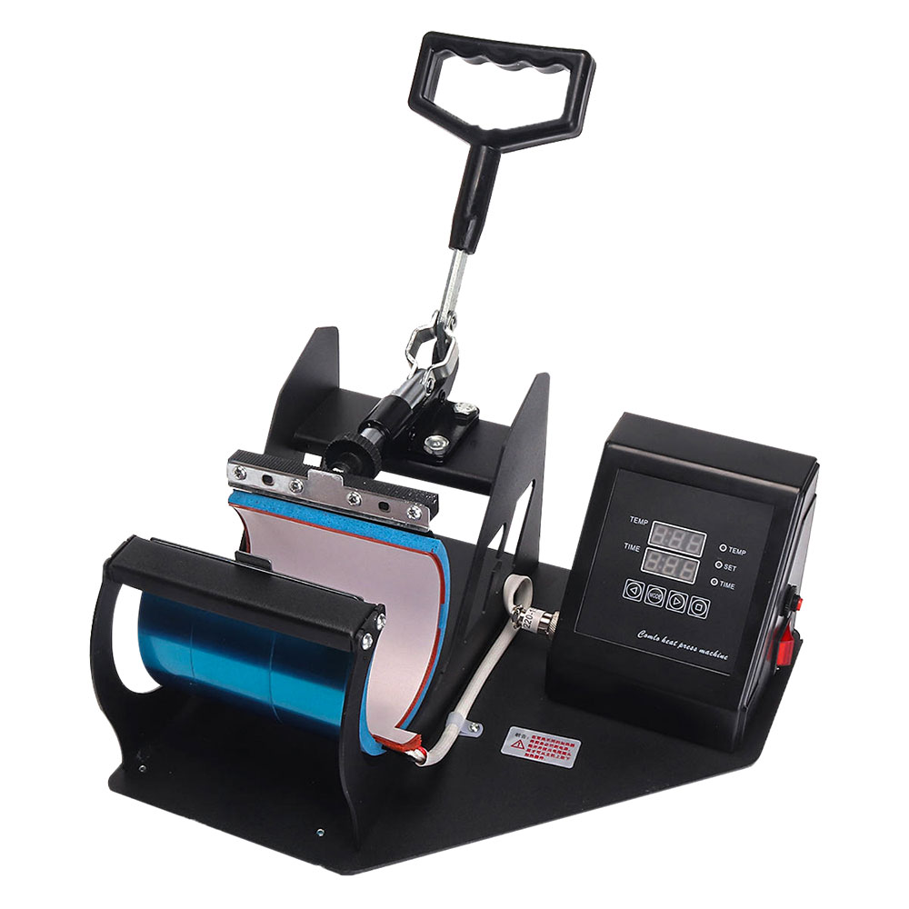 Sublimation Single Mug Press HM M11 Laser CNC Heat Press Engraving 