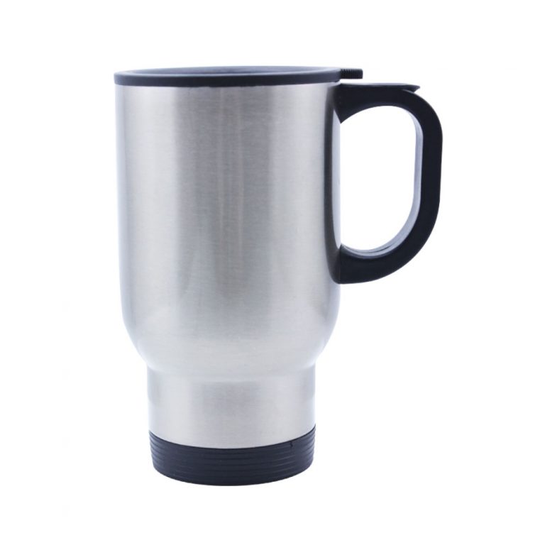 Sublimation Stainless Steel Travel Mug Silver Laser, CNC,Heat Press